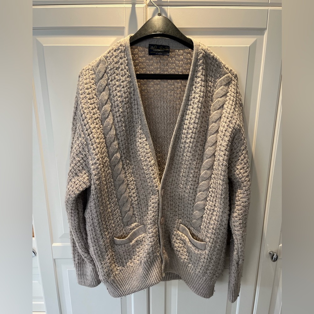 Retro Prince Bellini cardigan, made in Canada